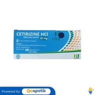 Cetirizine Hexpharm 10 Mg Box 100 Tablet