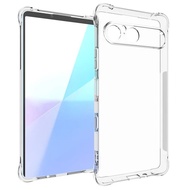 For Sony Xperia 10 VII Airbag Silicone Shockproof Case For Sony Xperia 10 VII Soft TPU Transparent M