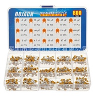15 Value 600 Ceramic Capacitor Combination Kit Capacitor,from 10pf to 100nF Boxed