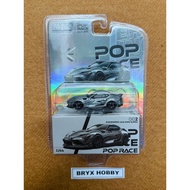 [CHASE] Pop Race Darwin Pro 66G NWB Supra A90 #PRE002 Grey Metallic Blister (1:64)