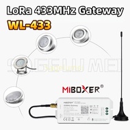 WL-433 MiBoxer LoRa 433MHz Gateway DC5V/500mA WiFi RF DMX512(1990) Smartphone APP Voice Control for 