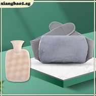 xiangbao1 Hot Water Bottle Cute Hot Water Bag PVC Warm Water Bag Soft Hand Waist Cover