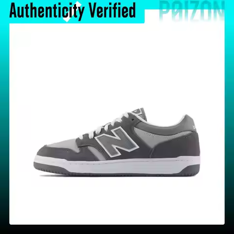 New Balance NB 480 Split Cow Leather, Artificial Leather Comfortable Lightweight Low top Skateboard 