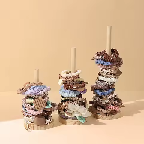 1PC Easy To Assemble Wooden Paper Towel Holder For Kitchen, Living Room, And Bedroom - Vertical Tiss