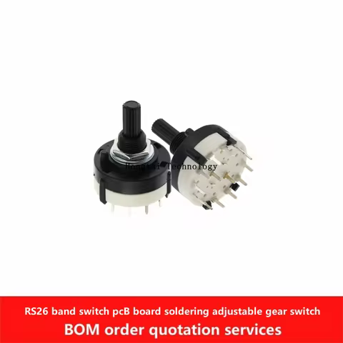RS26 band switch 1-knife 12-speed 2-knife 6-speed 3-knife 4-speed 4-knife 3-speed PCB plug board adj