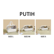 Gratis Ongkir - Bag Kosmetik Anti Debu / Tas Kosmetik Transparan / Washbag Pouch Travel Waterproof