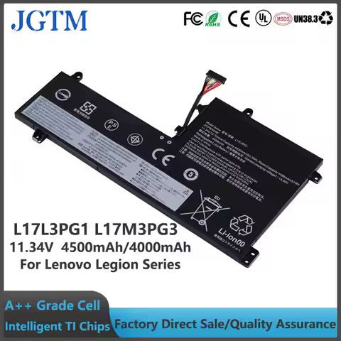 L17M3PG3 L17M3PG1 L17C3PG1 L17L3PG1 L17M3PG2 L17C3PG2 Laptop Battery for Lenovo Legion Y530-15ICH Y5