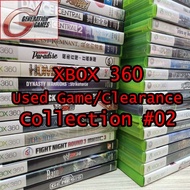 XBOX 360 Used Games Collection #02 (Choose Your Game)