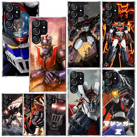 M-Mazinger Z Anime Phone Case For Samsung Galaxy Note 20 Ultra 10 Plus 9 8 M11 M12 M21 M30S M32 M51 