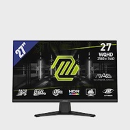 Màn hình Msi MAG 274QF X24 27" (QHD (2K) 2560 x 1440/ RAPID IPS/ 240Hz/ 0.5 ms)