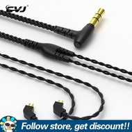 FAAEAL CVJ V2 Replacement Cable 4 Cores OFC Detachable IEM Earphone Cable Upgrade Headphone Line 2Pi