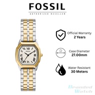 [Official Warranty] Fossil ES5362 Women's Harlow Three-Hand Two-Tone Stainless Steel Watch Water Res