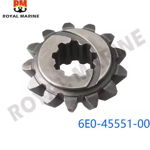6E0-45551 Pinon Gear For Yamaha Gear Kit For Outboard 2stroke 6E0 6E3 4HP 5HP 13T Right-angle gear n