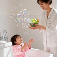 New Dinosaur Bubble Blower Bath Toy For Kids - Bath Time Fun For Babies And Toddlers With W7