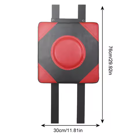 Square Wall Target PU Leather Boxing Training Sandbag Adjustable Height Wall Punching Pad Wall Sandb
