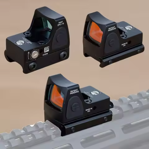 Tactical Metal RM Upgrade RM-HD Mini Red Dot Sight Collimator For Glock 17 Universal Rear Sight Moun