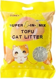 Mixed Tofu Cat Litter DOMO+Natrual Cat Litter 2MM Ultral-thin Supper Odour Control Flushable Cat Lit