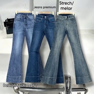 Women's high-waist jeans/SEINA Cutbray women's jeans/ women's jeans recommended women's jeans
