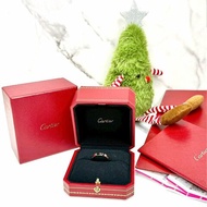 CARTIER LOVE系列白金戒指