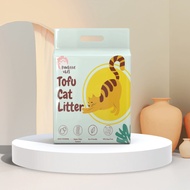 Indopaws Pasir Kucing Tofu Premium - Pasir Gumpal Soya - Tofu Clumping Cat Litter - Pasir Kucing Gum