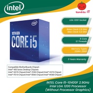 INTEL Core i5-10400F 2.9GHz LGA 1200 Desktop Processor(Without Processor Graphics)