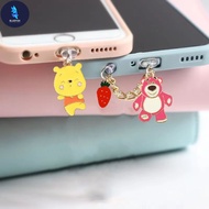 BF Anime cute Disney bear stitch anti dust plug phone / dust plug type c / dust plug iphone