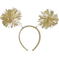 Amscan Pom Pom Headbopper - 9" x 4.25" (1 Count) - Fun & Festive Headwear for Events, Celebrations &