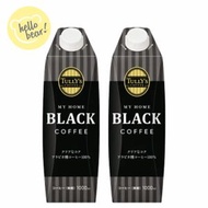 伊藤園 - TULLY’S COFFEE 黑咖啡 1000ml x 2(平行進口)