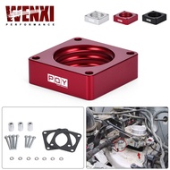 Aluminum Throttle Body Spacer For 91-06 Jeep Wrangler TJ YJ Cherokee XJ 2.5L/4.0L Engine Gas MJ w/ G