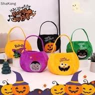 SKMY Halloween Plush Candy Handbag: Pumpkin, Vampire, Cat Pattern SKK