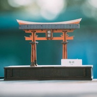【DIY 手作】微縮模型-日式鳥居 東堂 收藏品 日本 神社 立體拼圖
