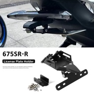 New For CFMOTO 675SR-R 675SRR 675 SR-R Motorcycle Rear License Plate Holder Bracket Tail Tidy Fender