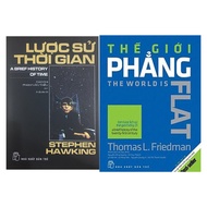Book Combo 2 Books: The World is Flat + A Brief History of Time