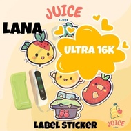 ULTRA 16000 TIEGUANYIN cartoon stickers 1.6cm - 16cm DISPOSABLE labels stationery 16K pcs LANA