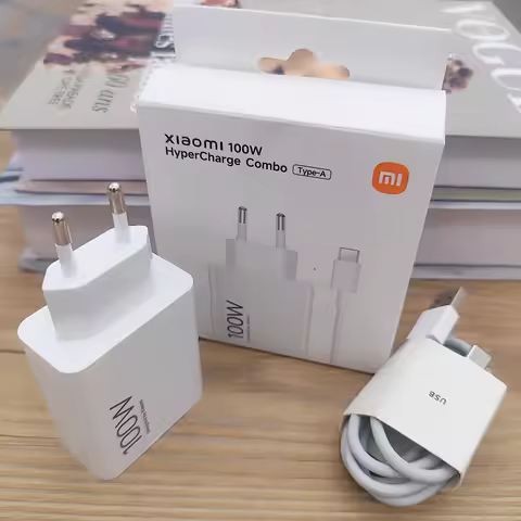 Original Xiaomi Redmi K100 Pro Max 100W Charger Turbo Fast Charge EU Hypercharge Combo For Mi 17 T P