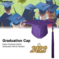 Graduation Cap Memorable Eye-catching Fabric Practical Coloful Graduation Hat for Student