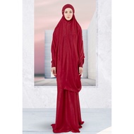 Telekung ARJANA Rose in Ruby Red
