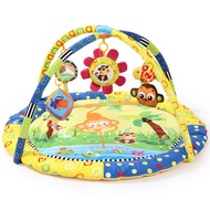 Khaki Bet Baby Play Mat Infant Gym Frame Music Educational Crawling Mat Full Moon Toy Gift01Years Ol