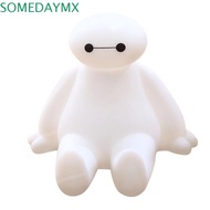 SOMEDAYMX Mobile Phone Holder Cartoon Phone Accessories Baymax Action Figure Car Ornaments Big White