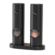 Electric Salt And Pepper Grinder Battery Powered Coarseness Mill Automatic Salt Mill with LED Light 
