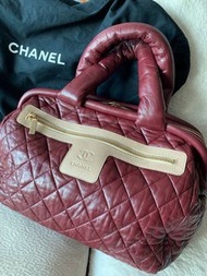 CHANEL COCOON HANDBAG in leather