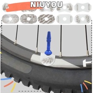 NIUYOU 2/3pcs Air Nozzle Pad, 9 Styles Rim Protection Bike Nozzle Pad,  Bicycle Valve Sticker Bike Wheelsets