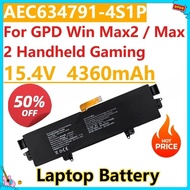 Brand New High Quality AEC634791-4S1P Laptop Battery 15.4V 4360mAh For GPD Win Max2 / Max 2 Handheld