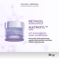 NEW! Wardah Renew You Retinol Microcaps Matrixyl™️ 3000 Lift & Rejuvenate Night Moisturizer