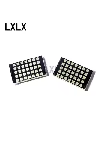 10PCS F1.9mm 5x7 Dot Matrix Digital Tube Luminous Module LED Digital Display Luminous Screen