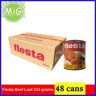 ✧ ☜ ¤ Fiesta Beef Loaf 215 grams x 48 cans