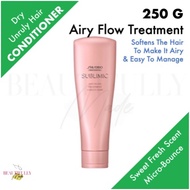 Shiseido Professional Sublimic Airy Flow Treatment 250g - Lightweight Gentle Conditioner • Natural &amp; Easy to Manage Hair
