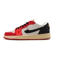 Shoes Qiaoyi Casual Sneakers aj1 Brown Voodoo Doll Light Trendy Shoes Outdoor Daily Flat Life Shoes 