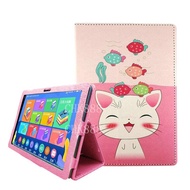 PU Leather Case for REALME Tablet P70 Android 12 11.2 Inchs Silk Pattern Cover Flip Foldable Stand F