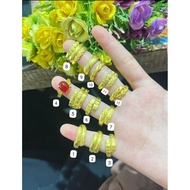 Original brass coin metal ring